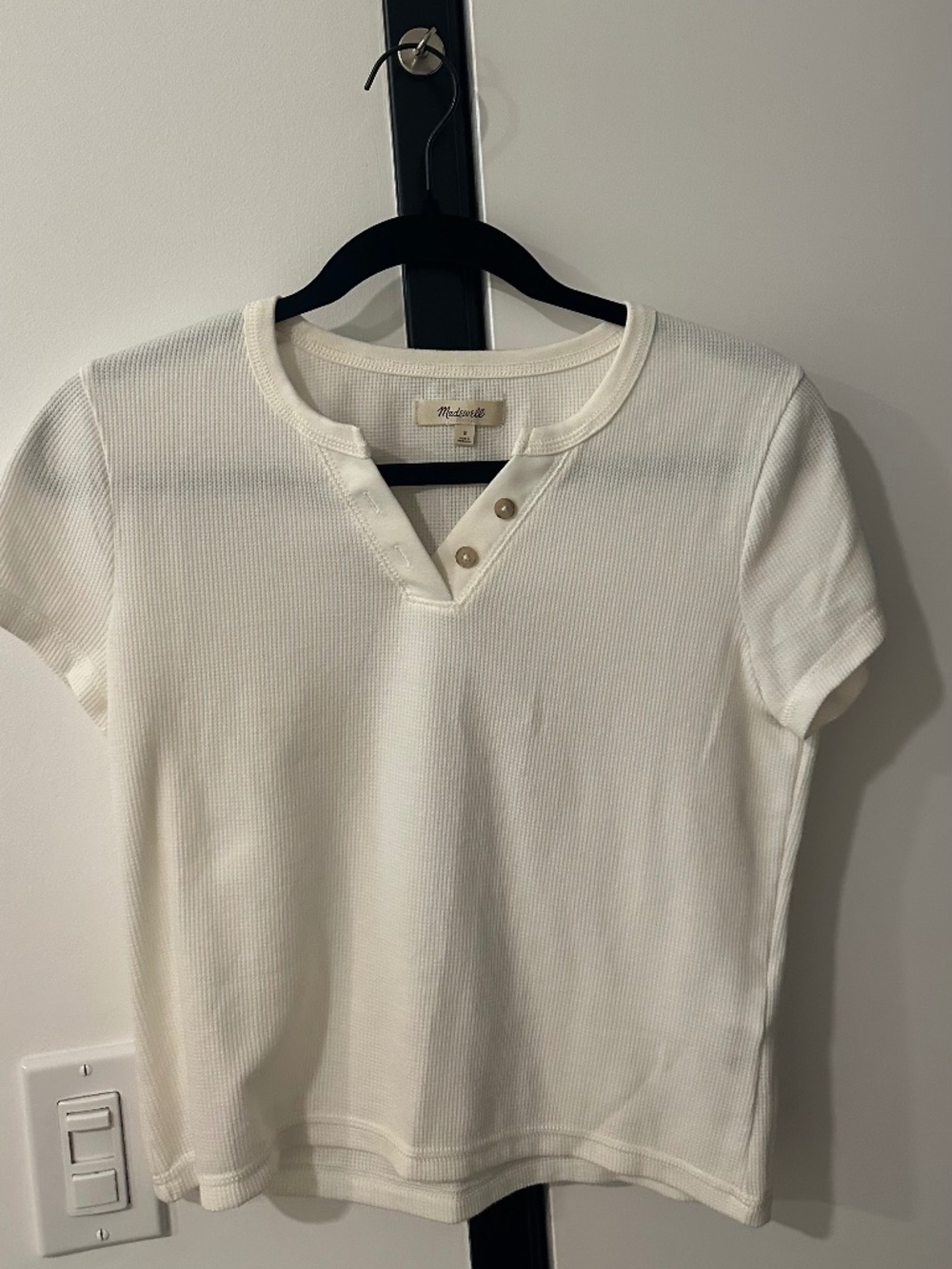 🤍 madewell waffle tee 🤍